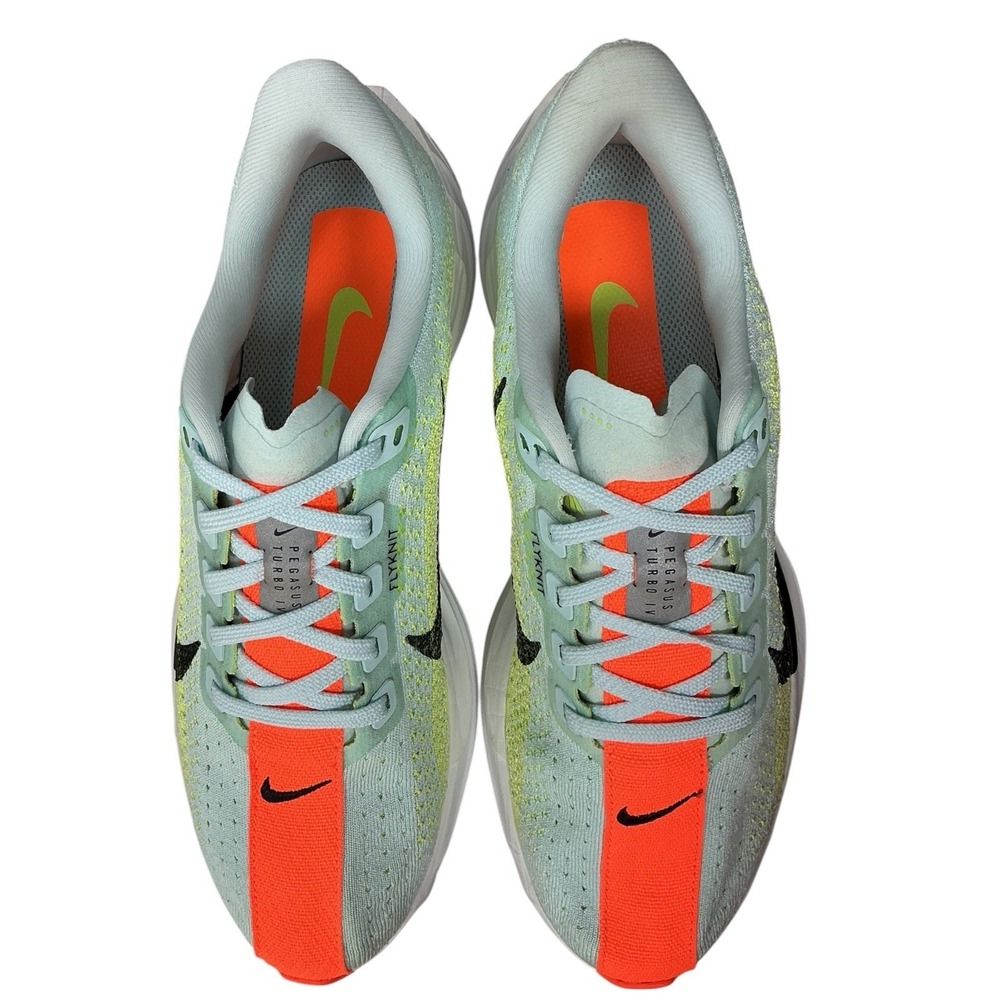 Nike Pegasus Plus Road Running Shoes Glacier Blue Light Lemon Women Sz 8 No Box - Picture 5 of 8